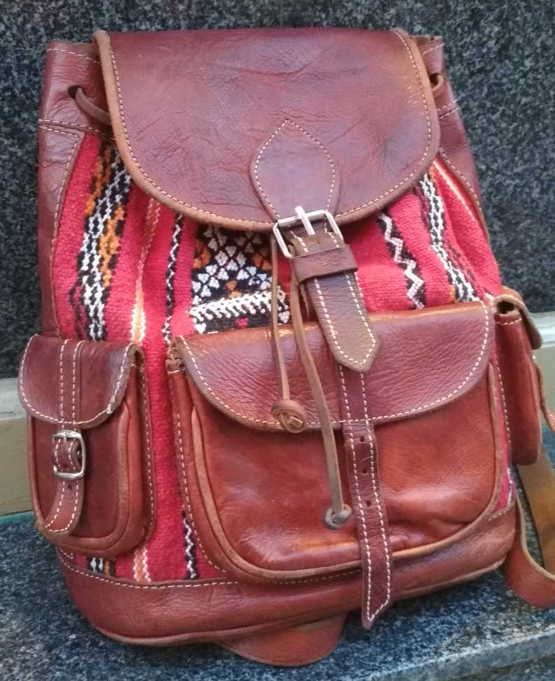 mochila cuero mujer...: Expertos en mochilas