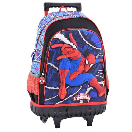 mochila de spiderman con ruedas
