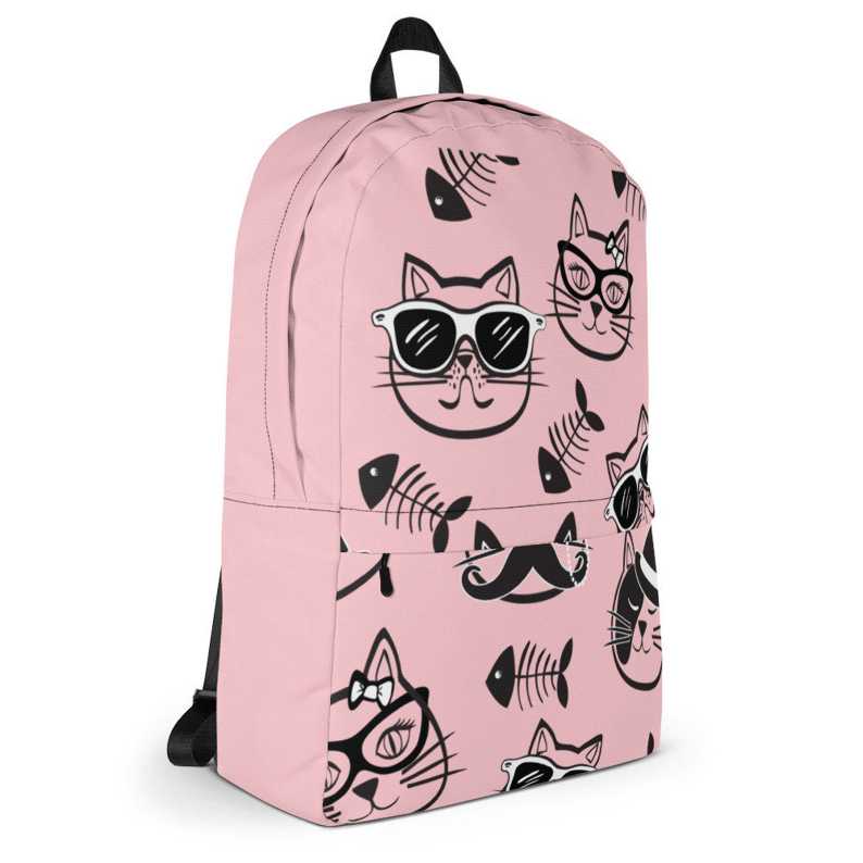 mochila escolar gat...: 