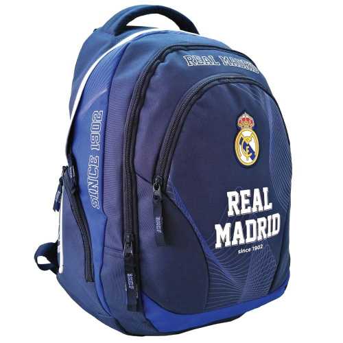 mochila escolar real madrid